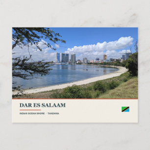Daressalam Indischer Ozean Strand Postkarte