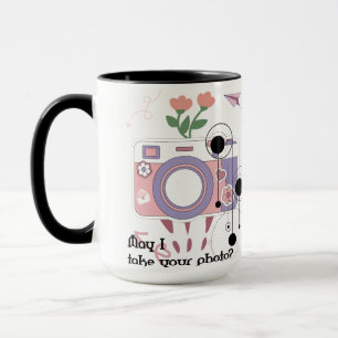 Darf ich dein Foto nehmen? Tasse
