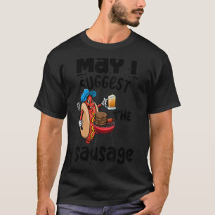 Darf ich die Wurst Frauen Feinschmecker Wurst Lov T-Shirt