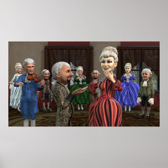 Darf ich diesen Tanz haben? - Kleines Poster (Vorne)