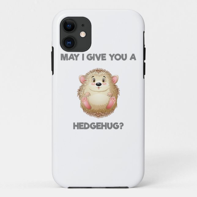 Darf ich dir einen Hedgehug geben? Case-Mate iPhone Hülle (Rückseite)