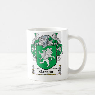 Dargan Familienwappen Kaffeetasse