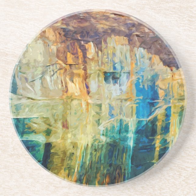 Dargestellter Felsen-Staatsangehöriger Lakeshore Getränkeuntersetzer (Vorne)