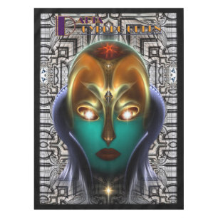Daria Cyborg Queen Tech Custom Table Tuch Tischdecke