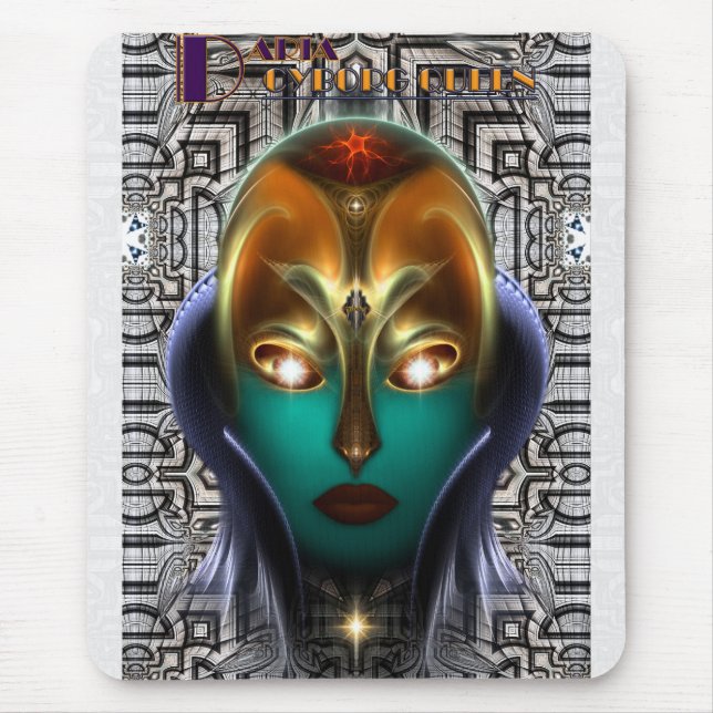Daria Cyborg Queen Tech Mousepad (Vorne)