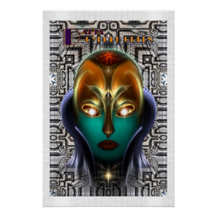 Daria Cyborg Queen Tech Perfect Poster