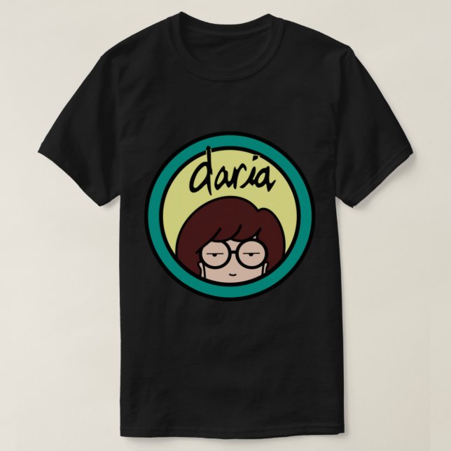 Daria - Klassischer T - Shirt für Logos (Design vorne)