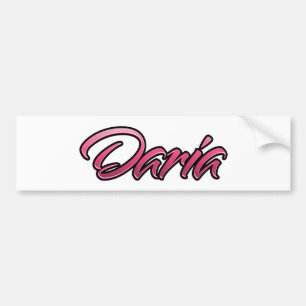 Daria verblasst pink Aufkleber Sticker Autoaufkleber