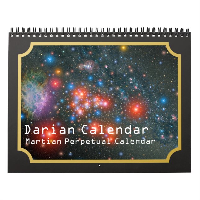 Darian Kalender: Marsewiger Kalender (Titelbild)