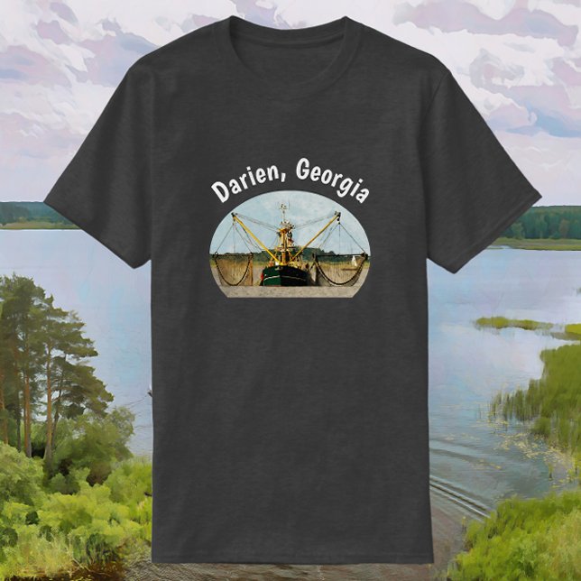 Darien Georgia Shrimp Boat T-Shirt (Von Creator hochgeladen)