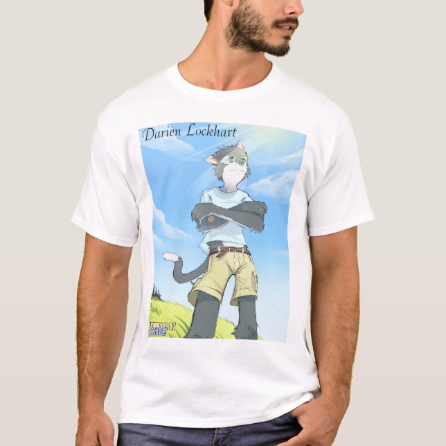 Darien Lockhart - durch GreenMonkey T-Shirt (Vorderseite)