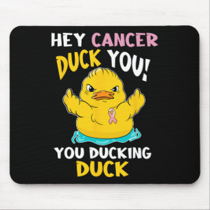 Daring Duckie - Brustkrebs-Krieger Mousepad