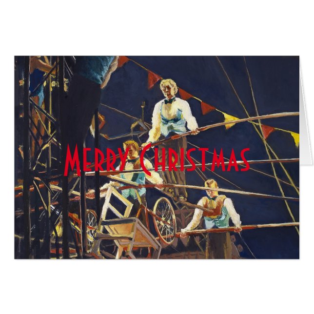 Daring Flying Wallendas Trapeze Circus Act (Vorderseite (Horizontal))