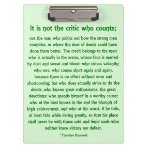 Daring Greatly - Zwischenablage Klemmbrett