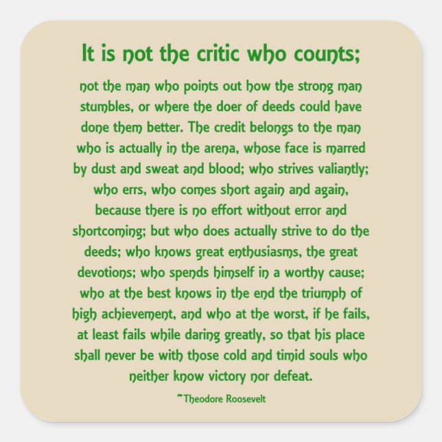 Daring Greatty Sticker (Vorderseite)