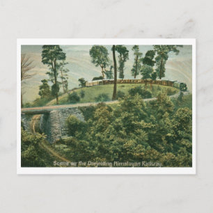 Darjeeling Himalayan-Bahn Vintage Postkarte