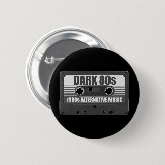 DARK 80er Cassette Tape Button