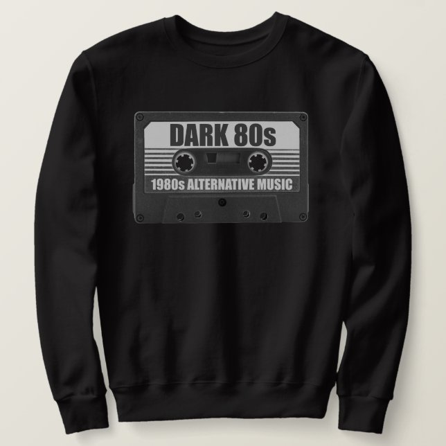 DARK 80er Cassette Tape Sweatshirt (Design vorne)