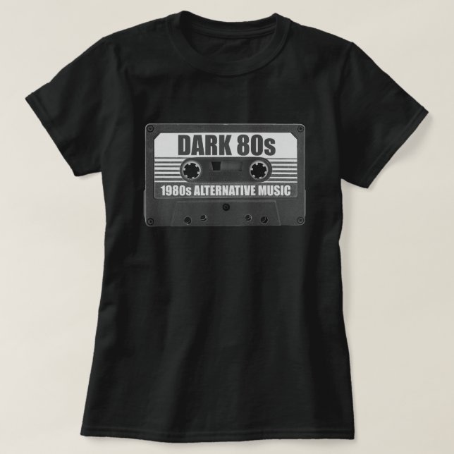 DARK 80er Cassette Tape T - Shirt (Design vorne)