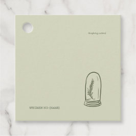 Dark Academia Botany Garden Reader Gift Geschenkanhänger