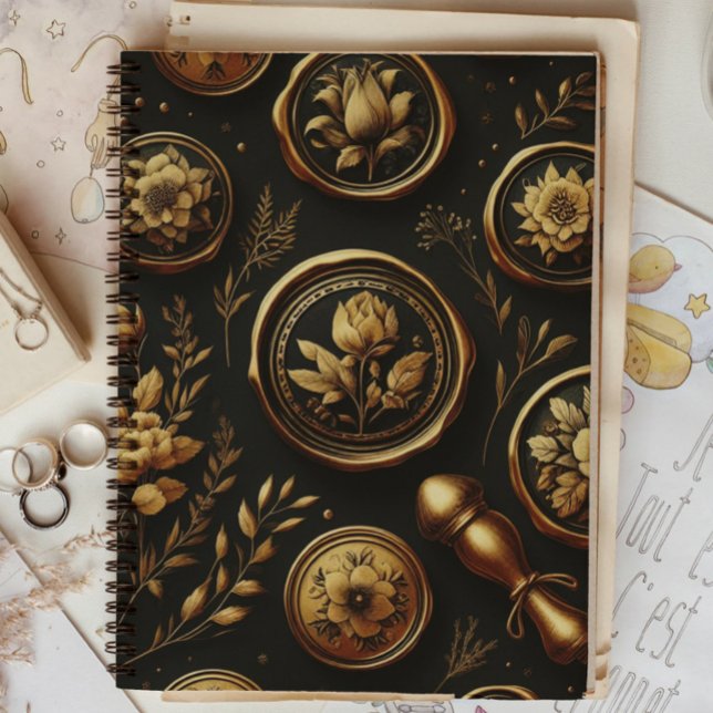 Dark Academia Briefmarke Vintag Gothic Philatelie Planer (Von Creator hochgeladen)