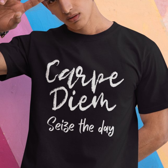 Dark Academia Carpe Diem Dead Poets Society T-Shirt (Von Creator hochgeladen)