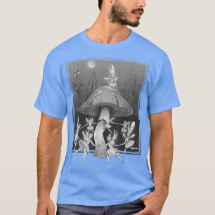 Dark Academia Fairywave Faecore Fairy Cottagecore T-Shirt