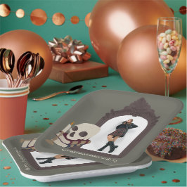 Dark Academia Foto Graduation Party Pappteller