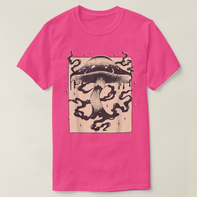 Dark Academia Goblincore Natur Goth Fairy Grunge T-Shirt (Design vorne)