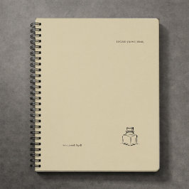 Dark Academia – ink pot Art | Introvert Gift Book Notizbuch