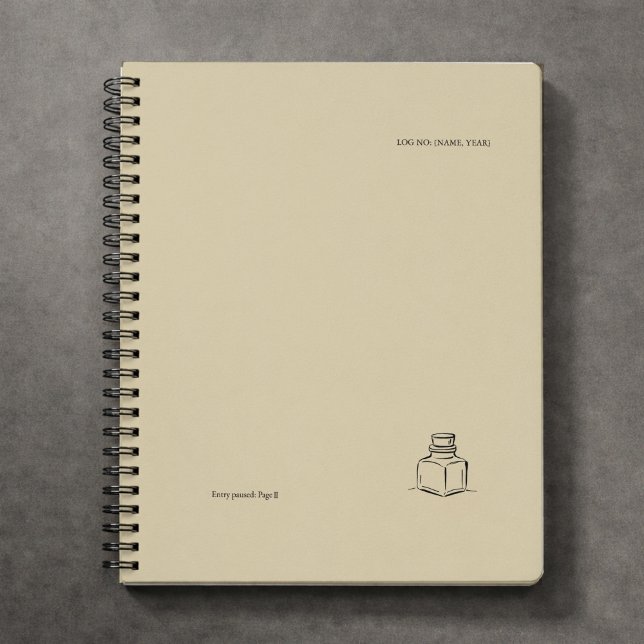 Dark Academia – ink pot Art | Introvert Gift Book  Notizbuch (Von Creator hochgeladen)