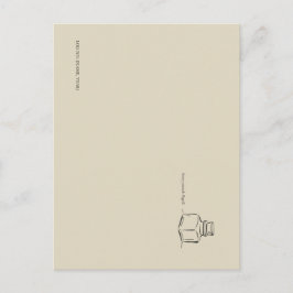 Dark Academia – ink pot Art | Introvert Gift Book Postkarte