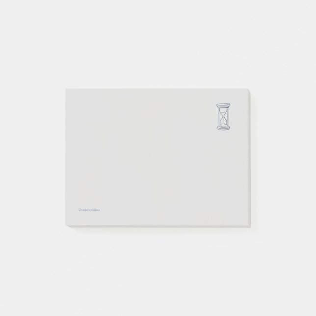 Dark Academia Night Owl Study Post-it Klebezettel (Vorderseite)