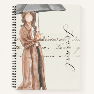 Dark Academia Notebook Notizbuch