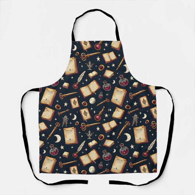 Dark Academia Schürze - Cook in Style & Comfort (Vorderseite)