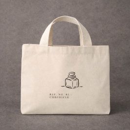 Dark Academia – Tintenfass Kunst | Geschenk für In Mini Stoffbeutel