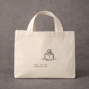 Dark Academia – Tintenfass Kunst   Geschenk für In Mini Stoffbeutel