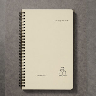 Dark Academia – Tintenfass Kunst Introvertiertes Planer