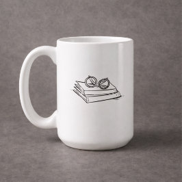 Dark Academia – Vintage Book Art | Introvert Gift Kaffeetasse