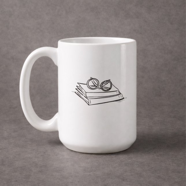 Dark Academia – Vintage Book Art | Introvert Gift  Kaffeetasse (Von Creator hochgeladen)