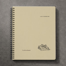 Dark Academia –Vintage Book Art | Introvert Gift Notizbuch