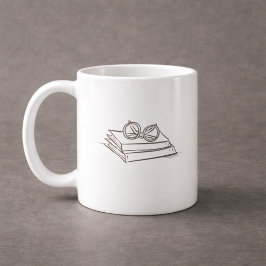 Dark Academia – Vintage-Buchkunst | Geschenk für I Kaffeetasse