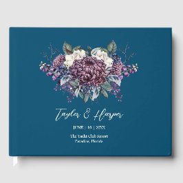 Dark Aesthetic Goth Wedding Bouquet Gästebuch