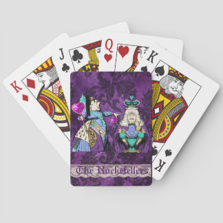 Dark Alice im Wunderland King & Queen Funny Spielkarten