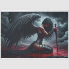 Dark Angel Battle Tissue Paper Seidenpapier