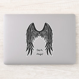Dark Angel Black Wings Vinyl Cutout Sticker