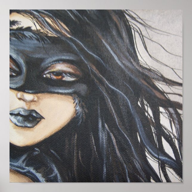 Dark Angel Canvas Print Poster (Vorne)