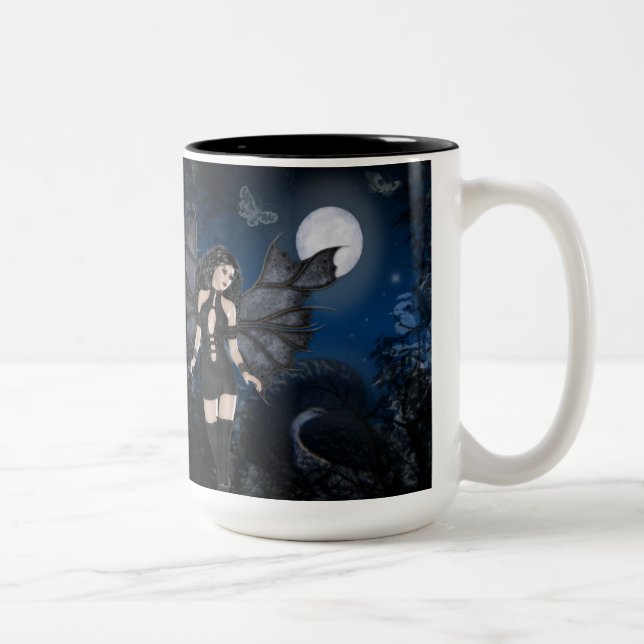 Dark Angel & Dark Night Series Zweifarbige Tasse (Rechts)