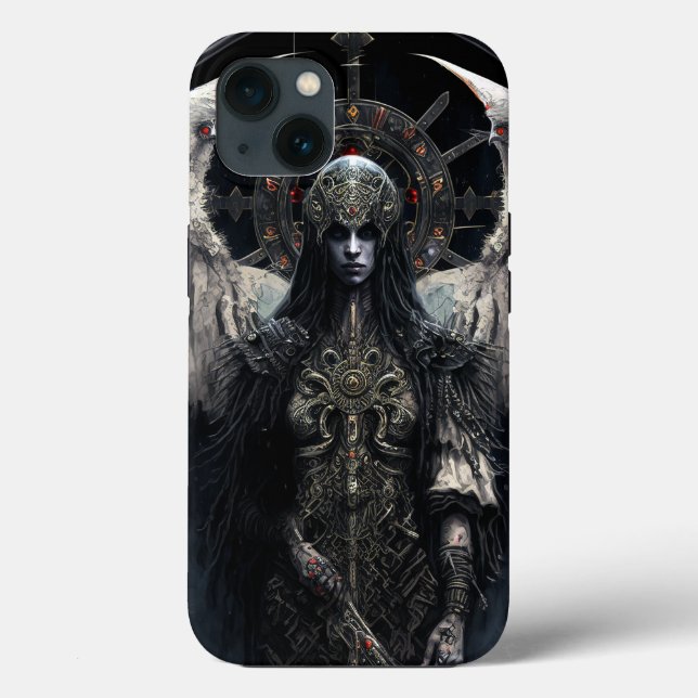 Dark Angel Gothic Fantasy Art Case-Mate iPhone Hülle (Rückseite)