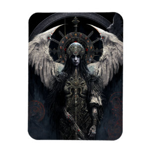 Dark Angel Gothic Fantasy Art Magnet